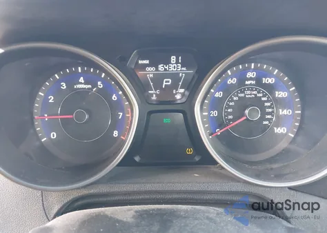 2012 Hyundai Elantra Limited from USA, damaged, VIN 5NPDH4AE6CH131100